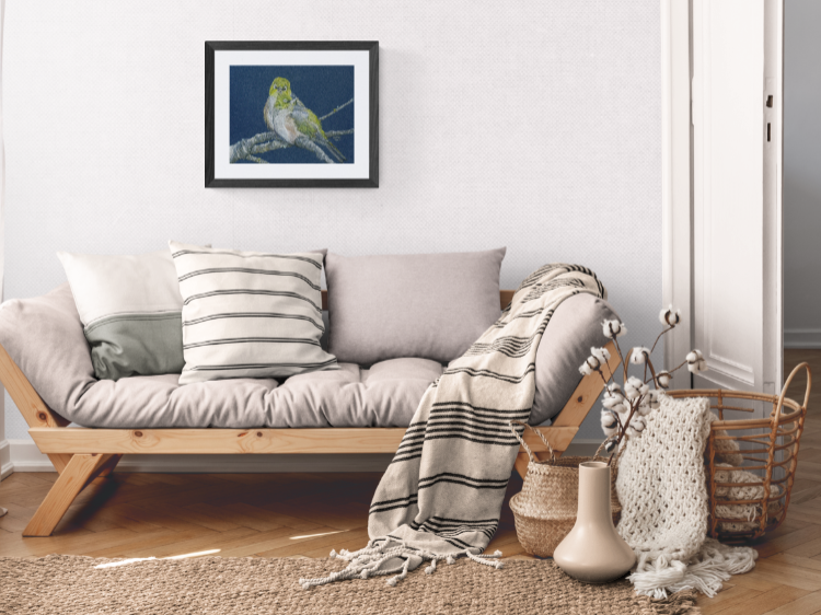 NZ Native Bird - Silvereyes/Tauhou